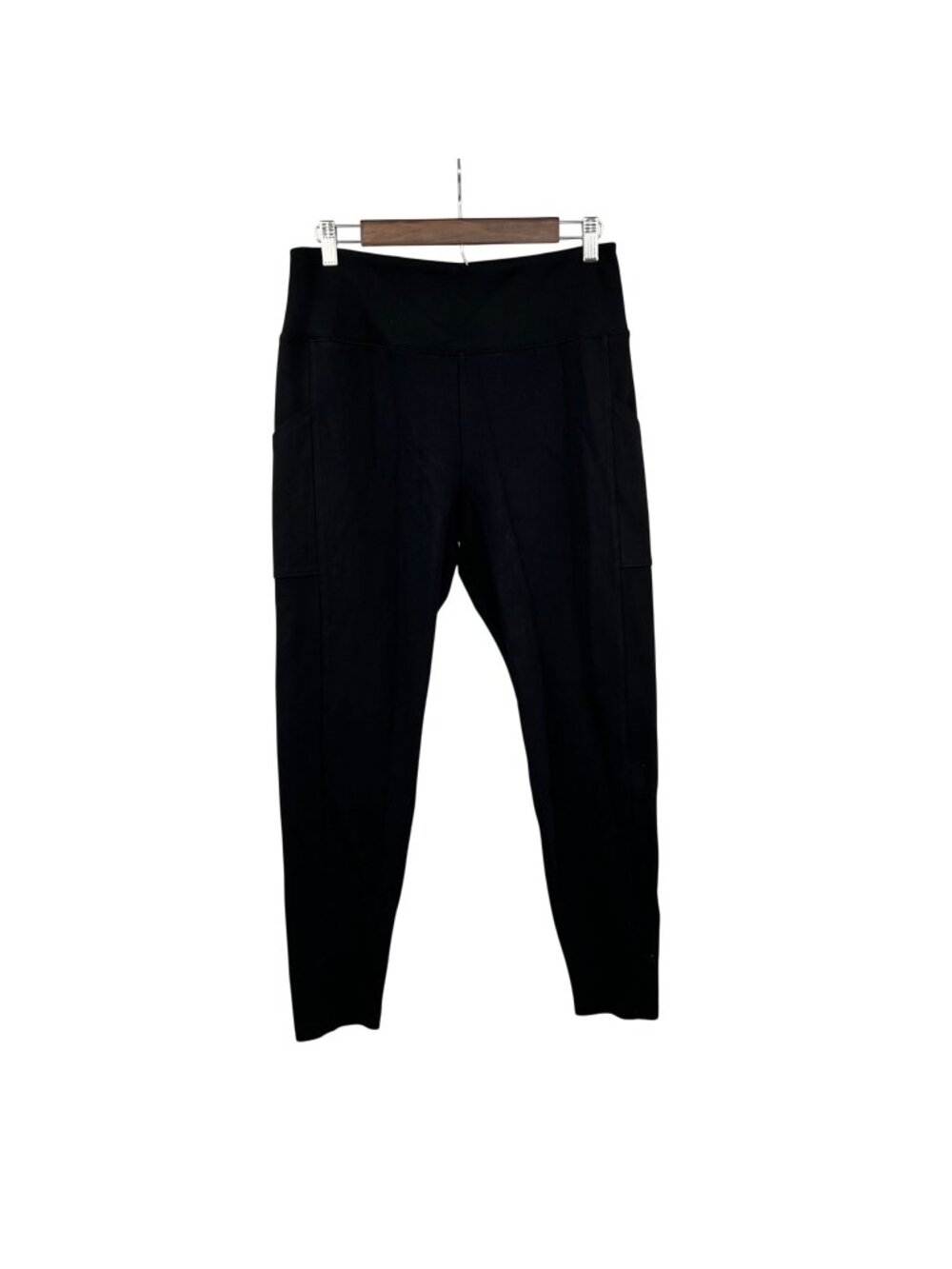 Lou & Grey Women's Black Leggings High Rise Size Large Pockets